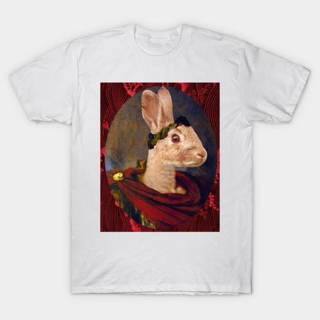 Hail Bunny Caesar T-Shirt by Loveday101